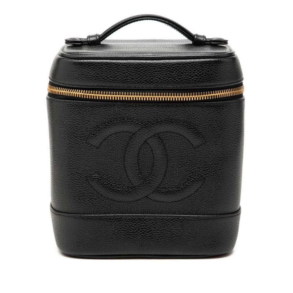 Chanel Caviar Vanity Handbag